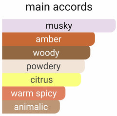 Bottle of Hannibal perfume, a luxurious amber-colored fragrance inspired by Thomas Kosmala No. 4