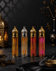 Premium 4-Piece Attar Gift Set | Alcohol-Free Perfume Oils