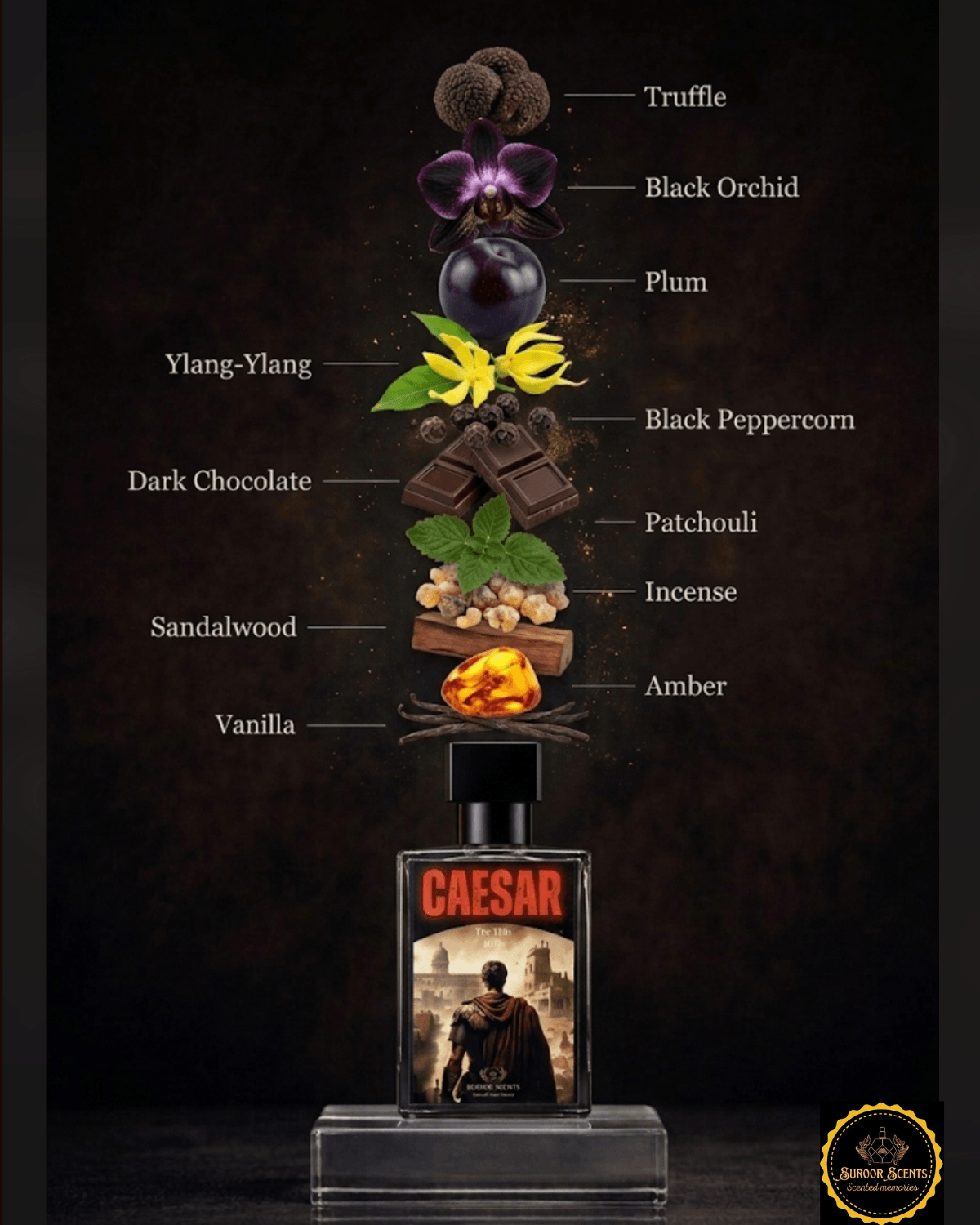 CAESAR -  Inspired by Black Orchid by Tom Ford