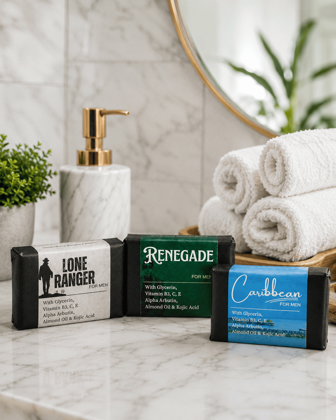 FRAGRANCE SOAP SET- 3 IN 1