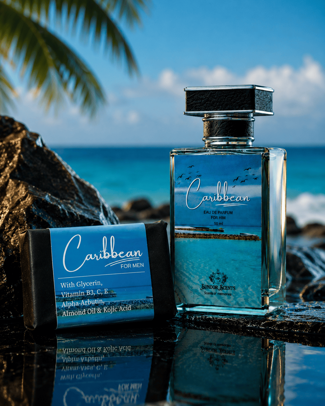 CARIBBEAN - Signature Grooming Set